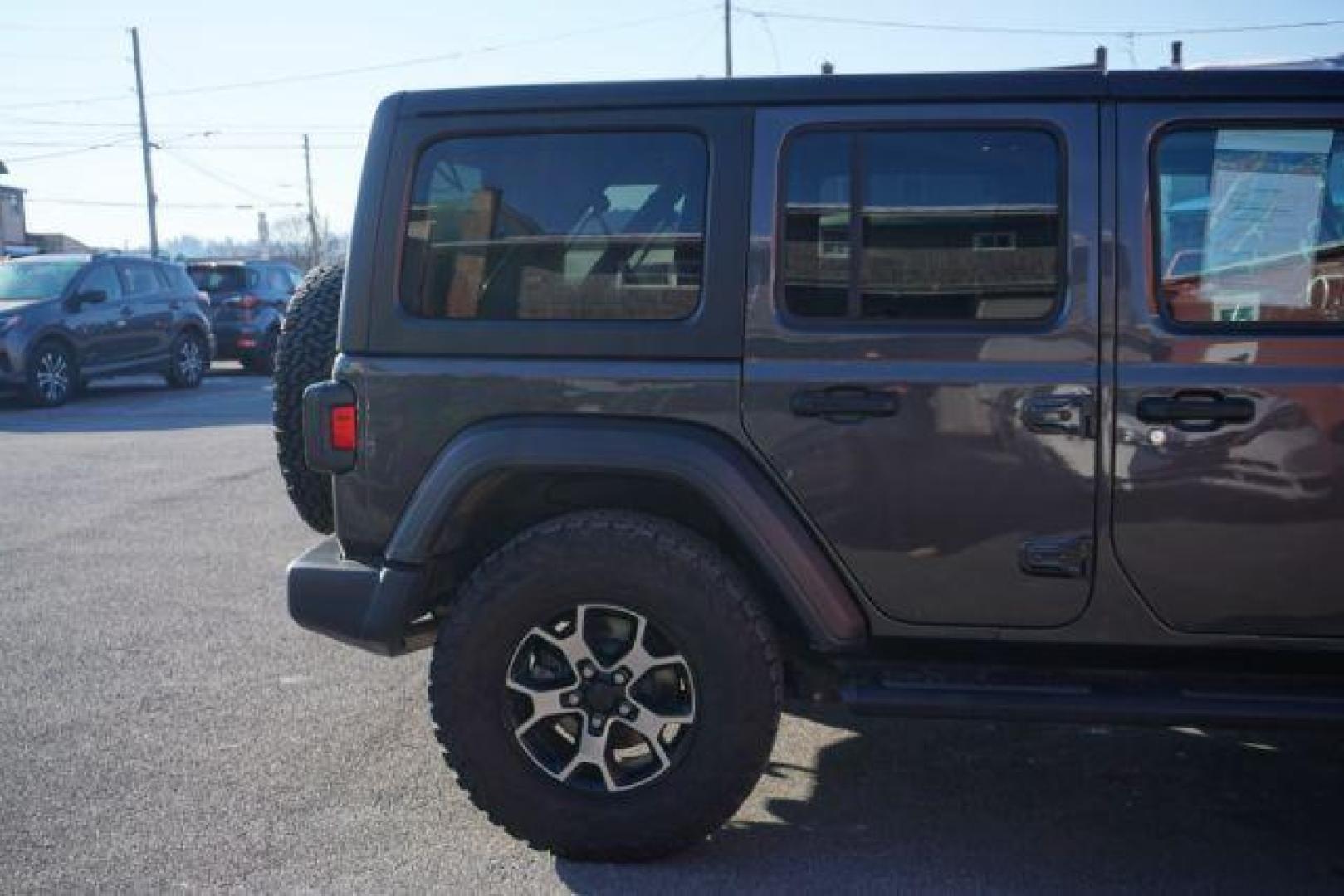 2020 Sting-Gray Clearcoat /Black Jeep Wrangler Unlimited Sport S 4X4 (1C4HJXDG3LW) , located at 312 Centre Ave, Schuylkill Haven, PA, 17972, (570) 593-5278, 40.638130, -76.177383 - Photo#15