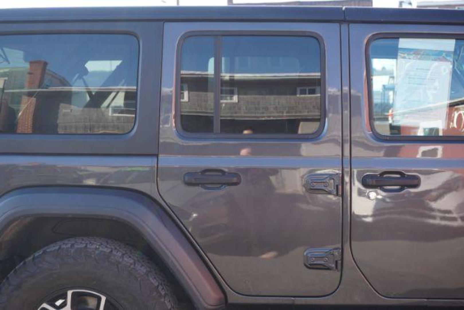 2020 Sting-Gray Clearcoat /Black Jeep Wrangler Unlimited Sport S 4X4 (1C4HJXDG3LW) , located at 312 Centre Ave, Schuylkill Haven, PA, 17972, (570) 593-5278, 40.638130, -76.177383 - Photo#18