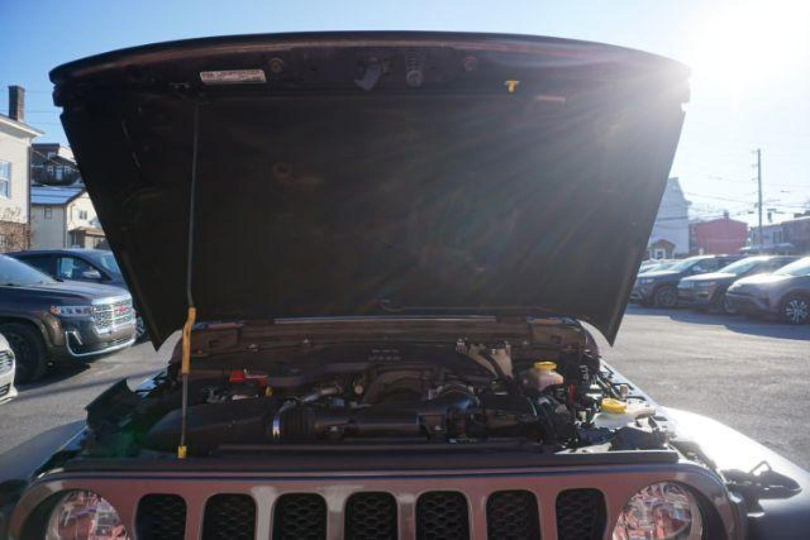2020 Sting-Gray Clearcoat /Black Jeep Wrangler Unlimited Sport S 4X4 (1C4HJXDG3LW) , located at 312 Centre Ave, Schuylkill Haven, PA, 17972, (570) 593-5278, 40.638130, -76.177383 - Photo#26