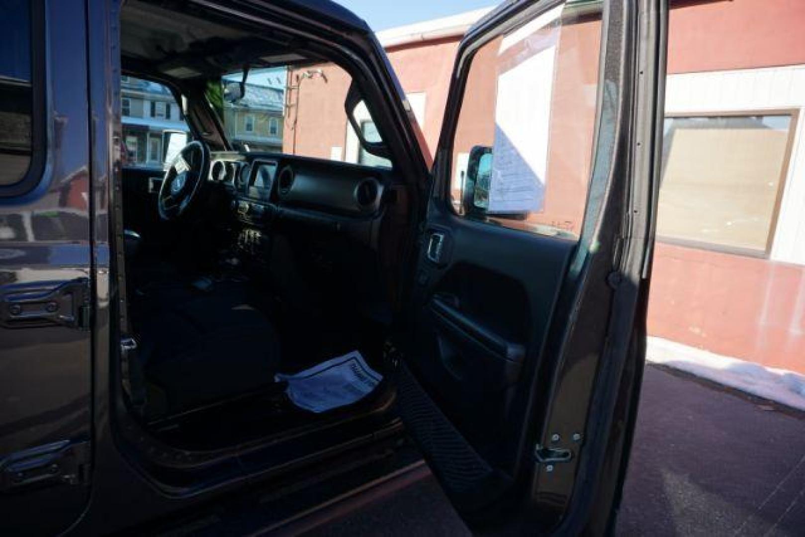 2020 Sting-Gray Clearcoat /Black Jeep Wrangler Unlimited Sport S 4X4 (1C4HJXDG3LW) , located at 312 Centre Ave, Schuylkill Haven, PA, 17972, (570) 593-5278, 40.638130, -76.177383 - Photo#48