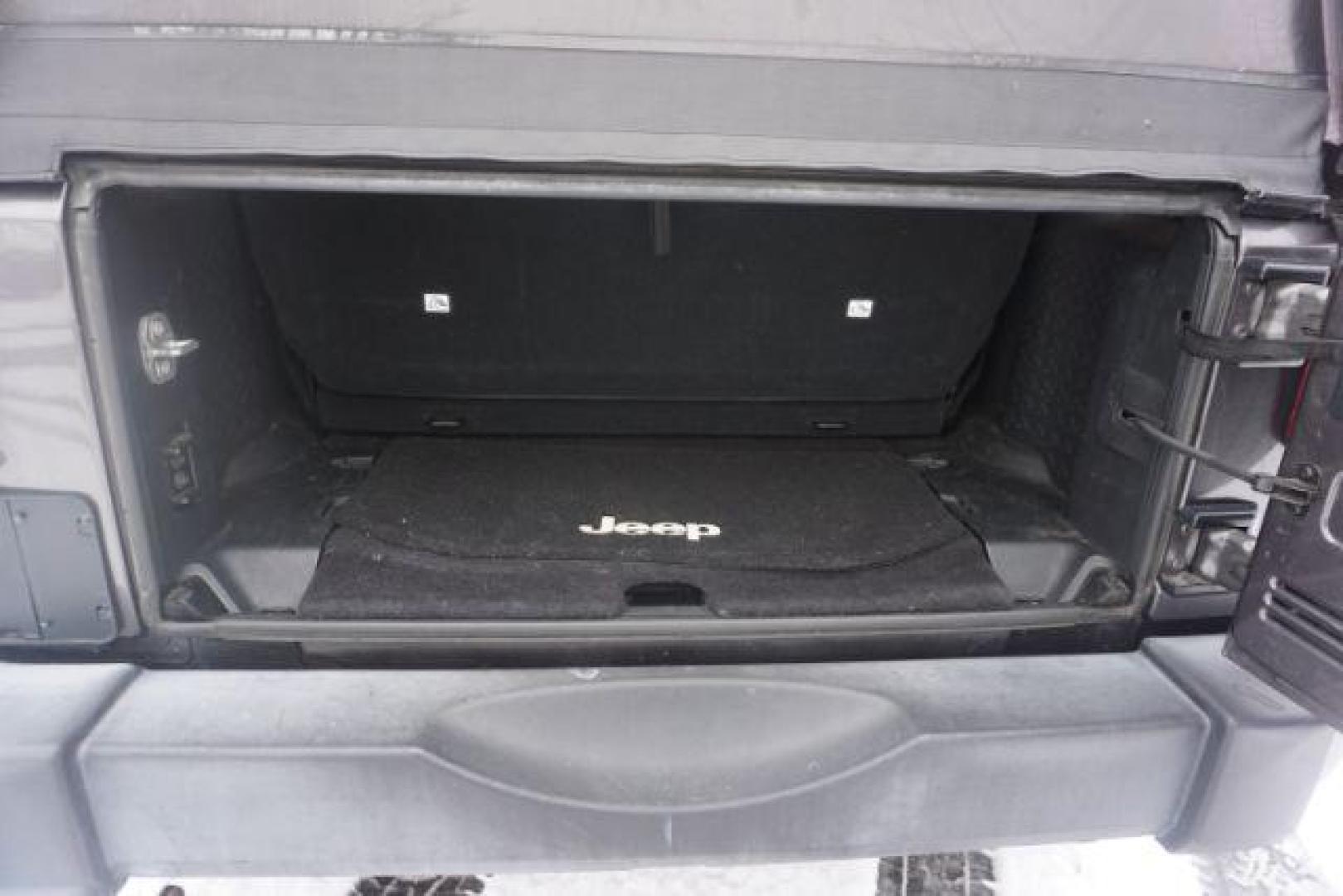 2016 Granite Crystal Metallic Clearcoat /Black Jeep Wrangler Sport (1C4AJWAG0GL) with an Pentastar 3.6L V-6 DOHC engine, located at 312 Centre Ave, Schuylkill Haven, PA, 17972, (570) 593-5278, 40.638130, -76.177383 - Photo#11