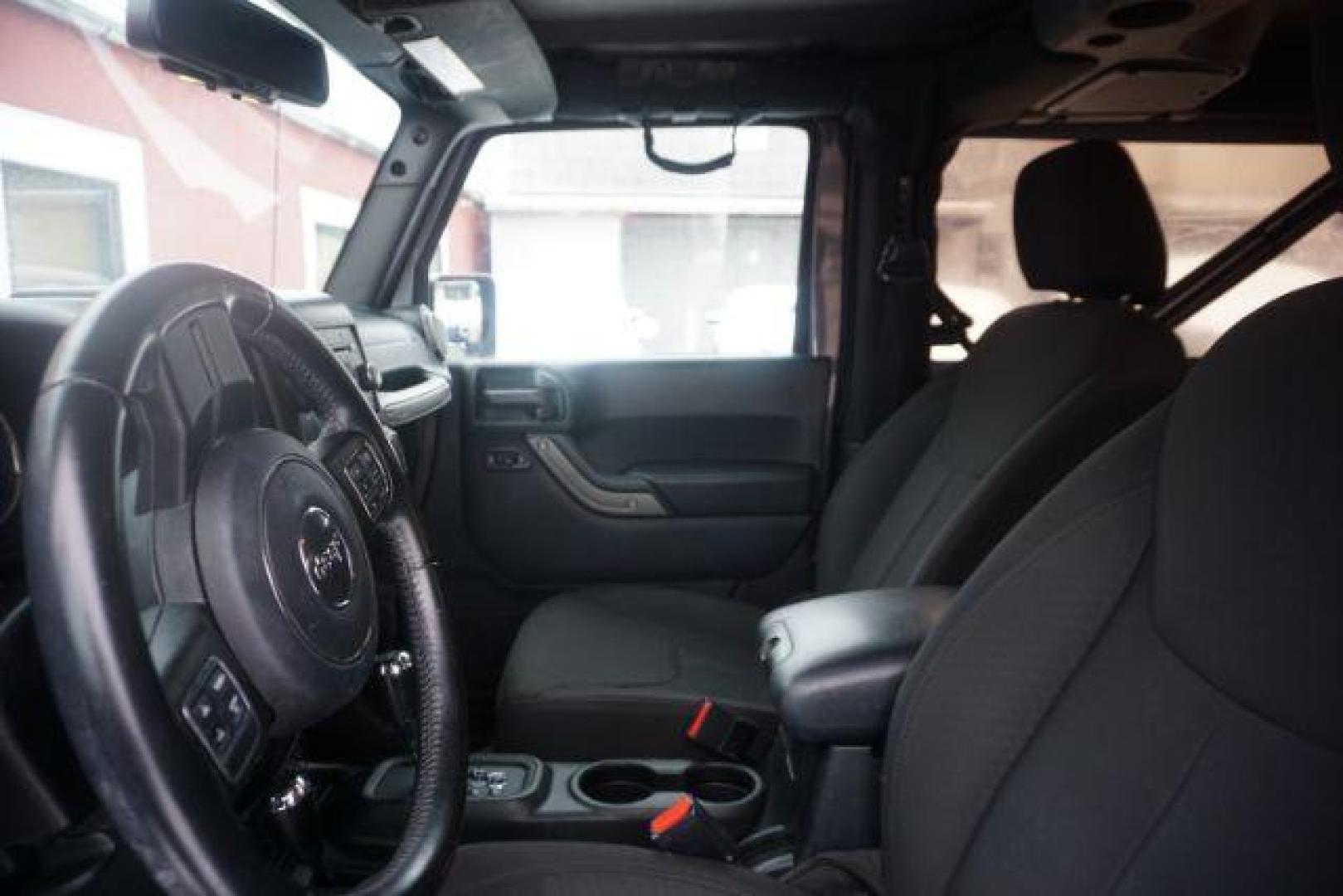 2016 Granite Crystal Metallic Clearcoat /Black Jeep Wrangler Sport (1C4AJWAG0GL) with an Pentastar 3.6L V-6 DOHC engine, located at 312 Centre Ave, Schuylkill Haven, PA, 17972, (570) 593-5278, 40.638130, -76.177383 - Photo#27