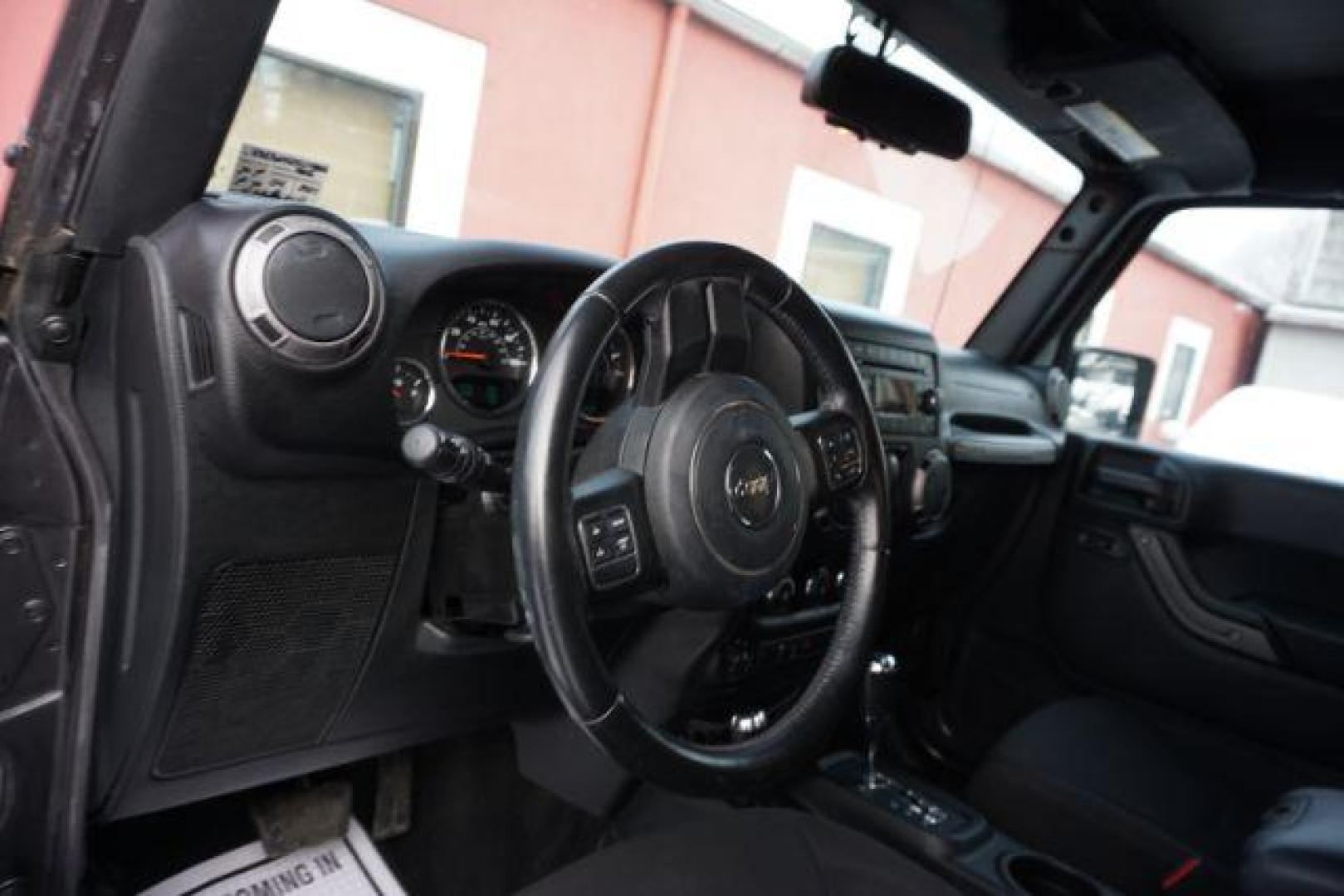 2016 Granite Crystal Metallic Clearcoat /Black Jeep Wrangler Sport (1C4AJWAG0GL) with an Pentastar 3.6L V-6 DOHC engine, located at 312 Centre Ave, Schuylkill Haven, PA, 17972, (570) 593-5278, 40.638130, -76.177383 - Photo#29