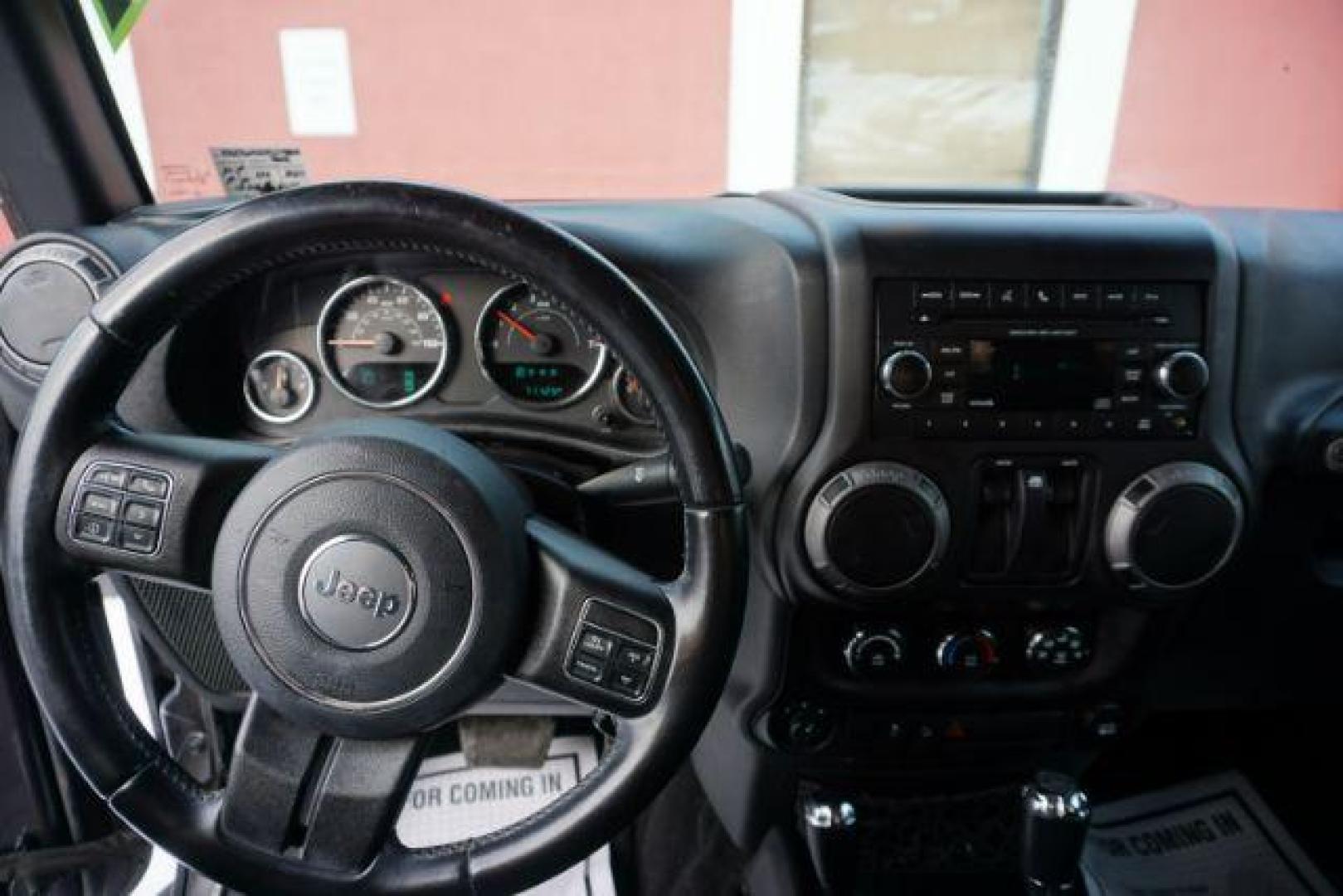 2016 Granite Crystal Metallic Clearcoat /Black Jeep Wrangler Sport (1C4AJWAG0GL) with an Pentastar 3.6L V-6 DOHC engine, located at 312 Centre Ave, Schuylkill Haven, PA, 17972, (570) 593-5278, 40.638130, -76.177383 - Photo#31