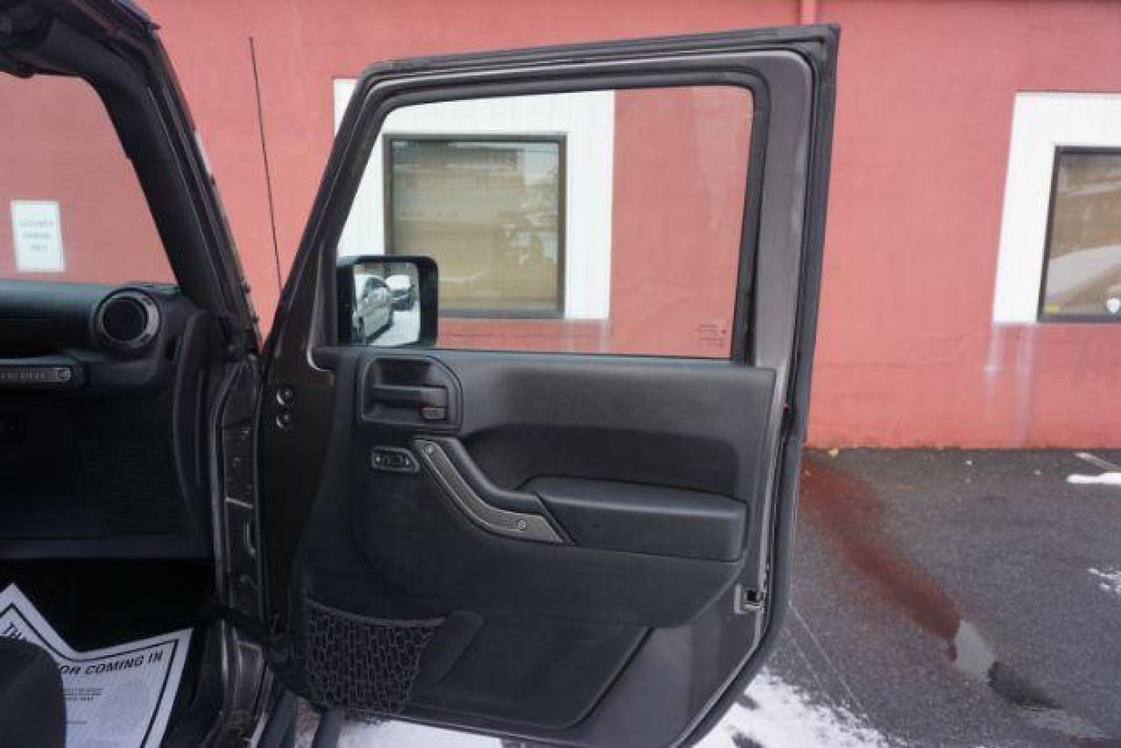 2016 Granite Crystal Metallic Clearcoat /Black Jeep Wrangler Sport (1C4AJWAG0GL) with an Pentastar 3.6L V-6 DOHC engine, located at 312 Centre Ave, Schuylkill Haven, PA, 17972, (570) 593-5278, 40.638130, -76.177383 - Photo#40