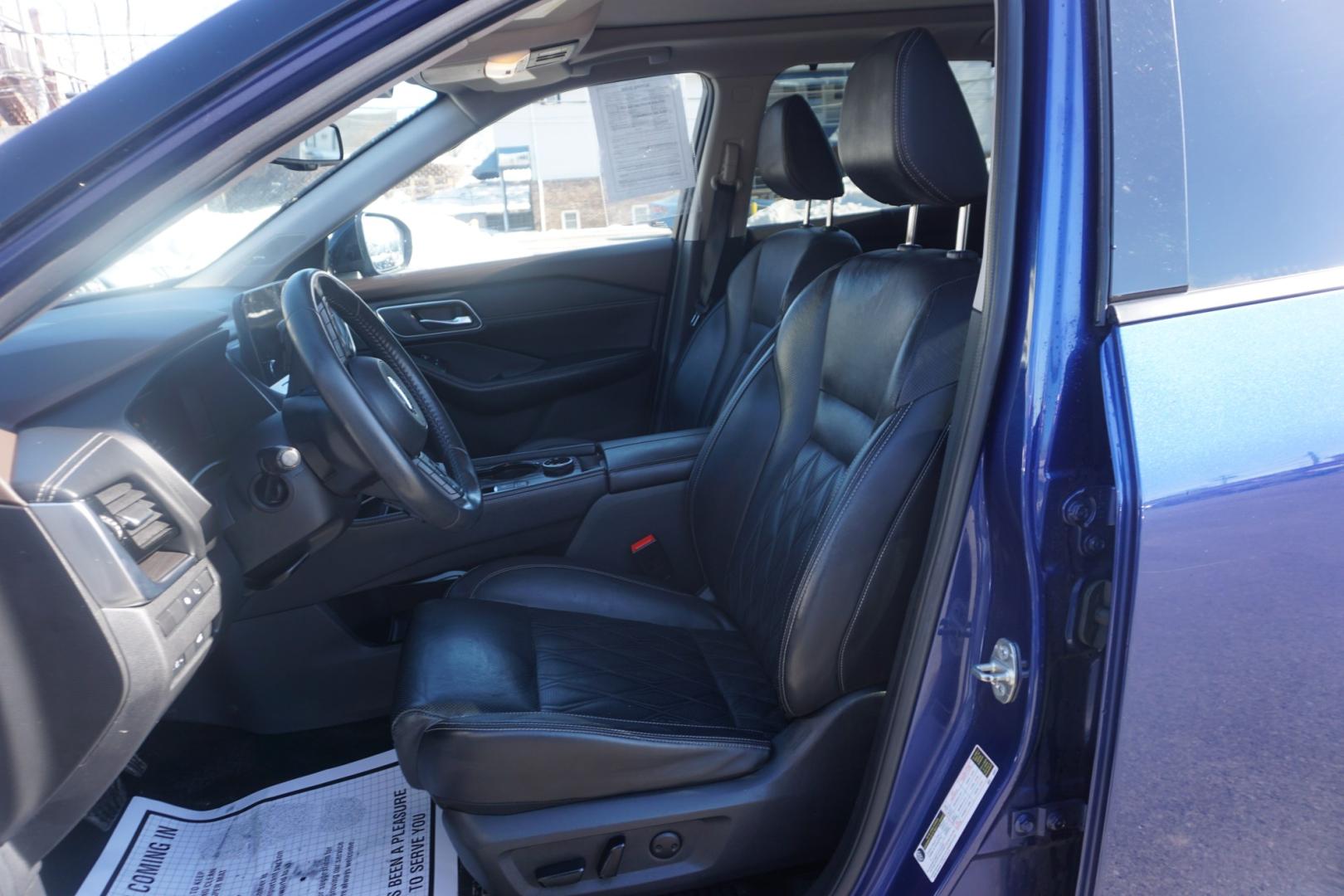 2021 CASPIAN BLUE METALLI NISSAN ROGUE PLATINUM (JN8AT3DDXMW) with an 2.5L I4 engine, CVT transmission, located at 312 Centre Ave, Schuylkill Haven, PA, 17972, (570) 593-5278, 40.638130, -76.177383- Photo#30