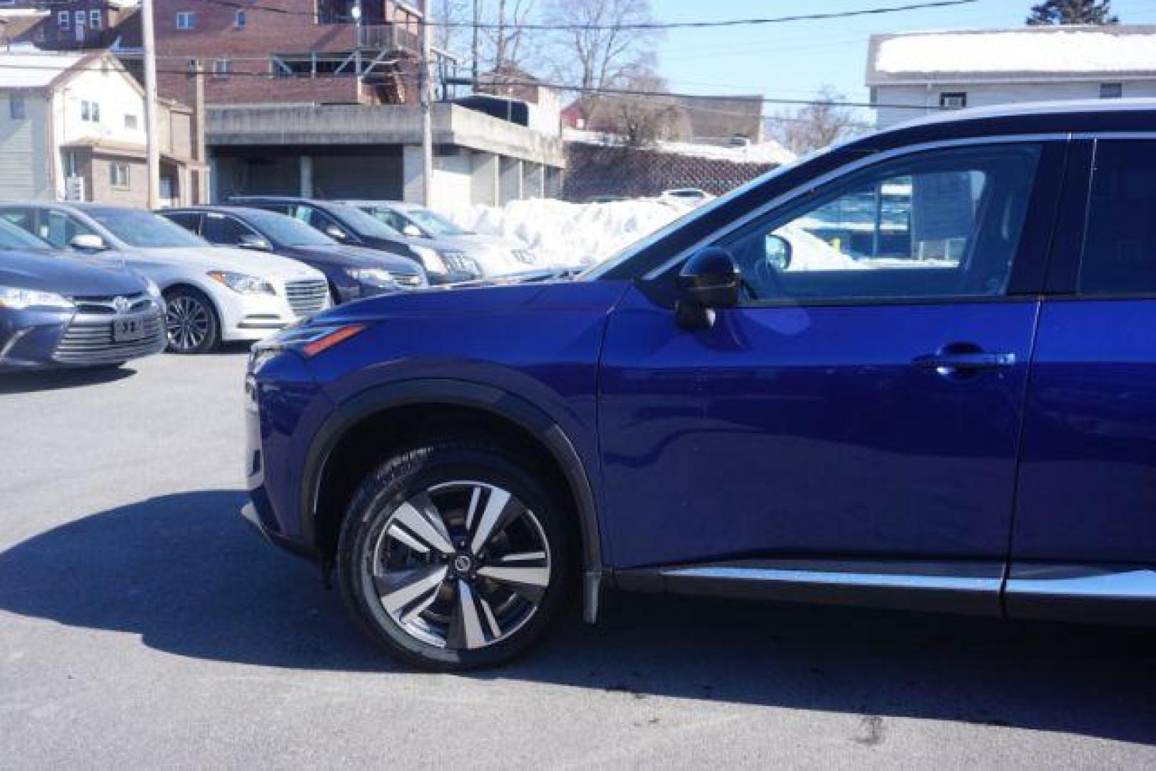2021 CASPIAN BLUE METALLI NISSAN ROGUE PLATINUM (JN8AT3DDXMW) with an 2.5L I4 engine, CVT transmission, located at 312 Centre Ave, Schuylkill Haven, PA, 17972, (570) 593-5278, 40.638130, -76.177383- Photo#41