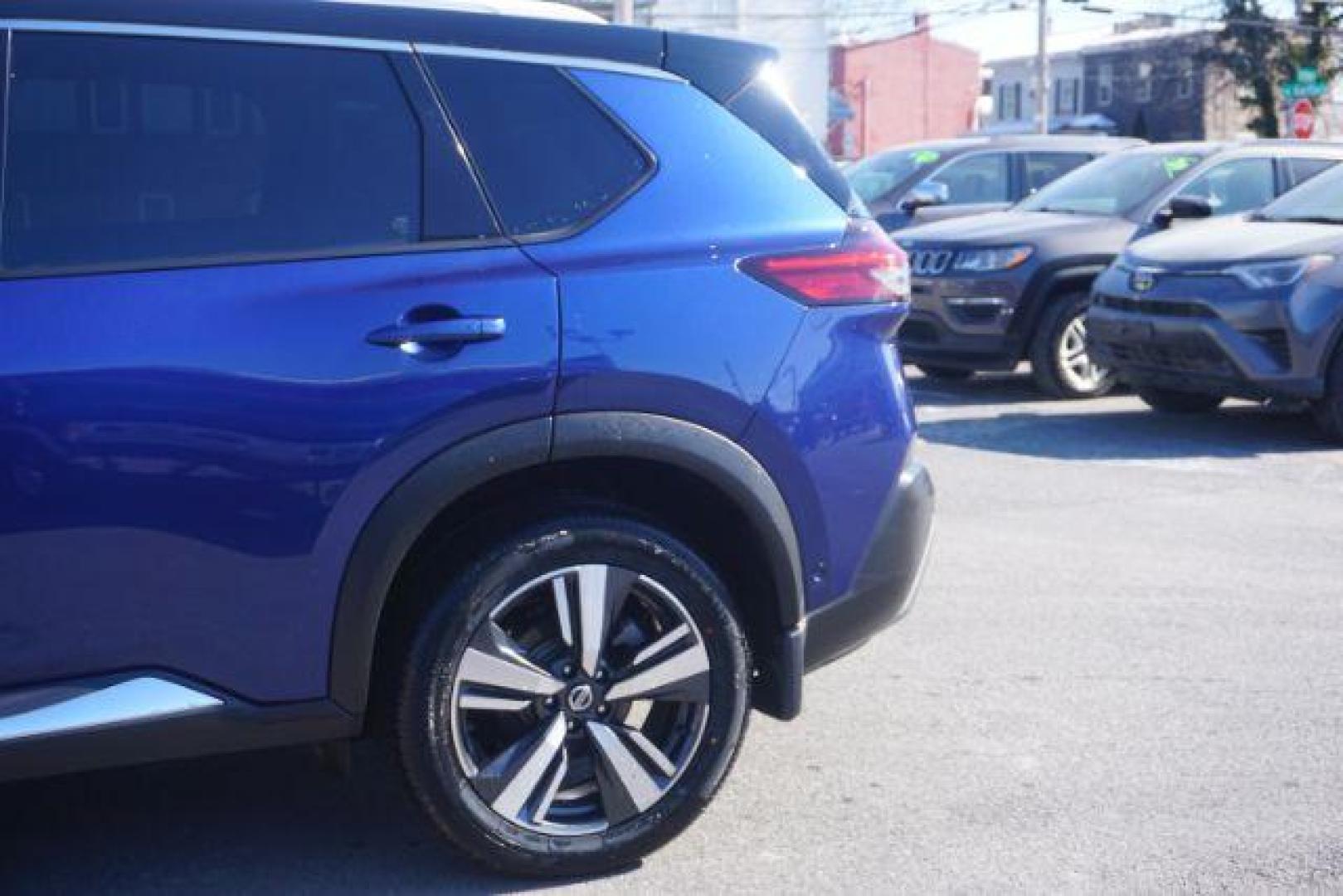2021 CASPIAN BLUE METALLI NISSAN ROGUE PLATINUM (JN8AT3DDXMW) with an 2.5L I4 engine, CVT transmission, located at 312 Centre Ave, Schuylkill Haven, PA, 17972, (570) 593-5278, 40.638130, -76.177383- Photo#47