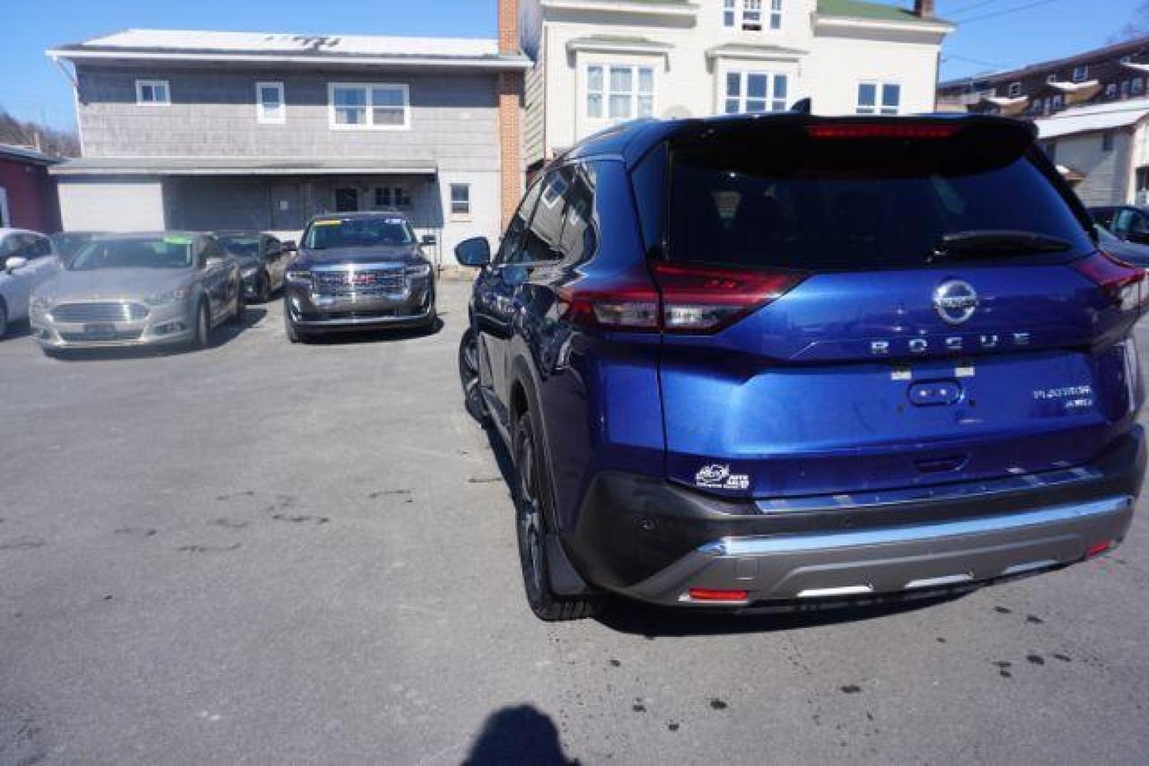 2021 CASPIAN BLUE METALLI NISSAN ROGUE PLATINUM (JN8AT3DDXMW) with an 2.5L I4 engine, CVT transmission, located at 312 Centre Ave, Schuylkill Haven, PA, 17972, (570) 593-5278, 40.638130, -76.177383- Photo#49