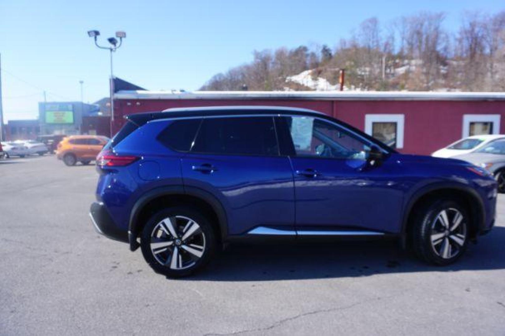 2021 CASPIAN BLUE METALLI NISSAN ROGUE PLATINUM (JN8AT3DDXMW) with an 2.5L I4 engine, CVT transmission, located at 312 Centre Ave, Schuylkill Haven, PA, 17972, (570) 593-5278, 40.638130, -76.177383- Photo#54