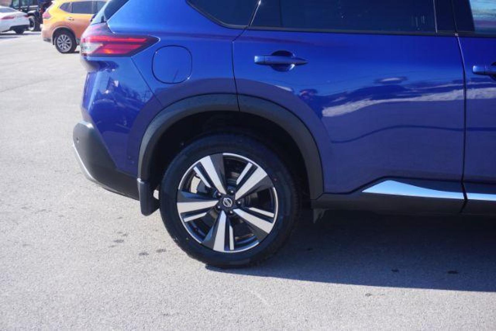 2021 CASPIAN BLUE METALLI NISSAN ROGUE PLATINUM (JN8AT3DDXMW) with an 2.5L I4 engine, CVT transmission, located at 312 Centre Ave, Schuylkill Haven, PA, 17972, (570) 593-5278, 40.638130, -76.177383- Photo#57
