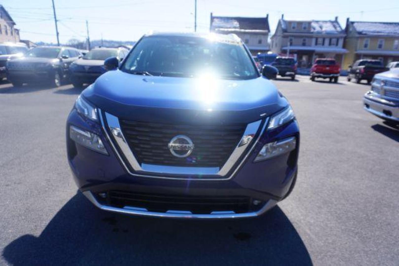 2021 CASPIAN BLUE METALLI NISSAN ROGUE PLATINUM (JN8AT3DDXMW) with an 2.5L I4 engine, CVT transmission, located at 312 Centre Ave, Schuylkill Haven, PA, 17972, (570) 593-5278, 40.638130, -76.177383- Photo#63