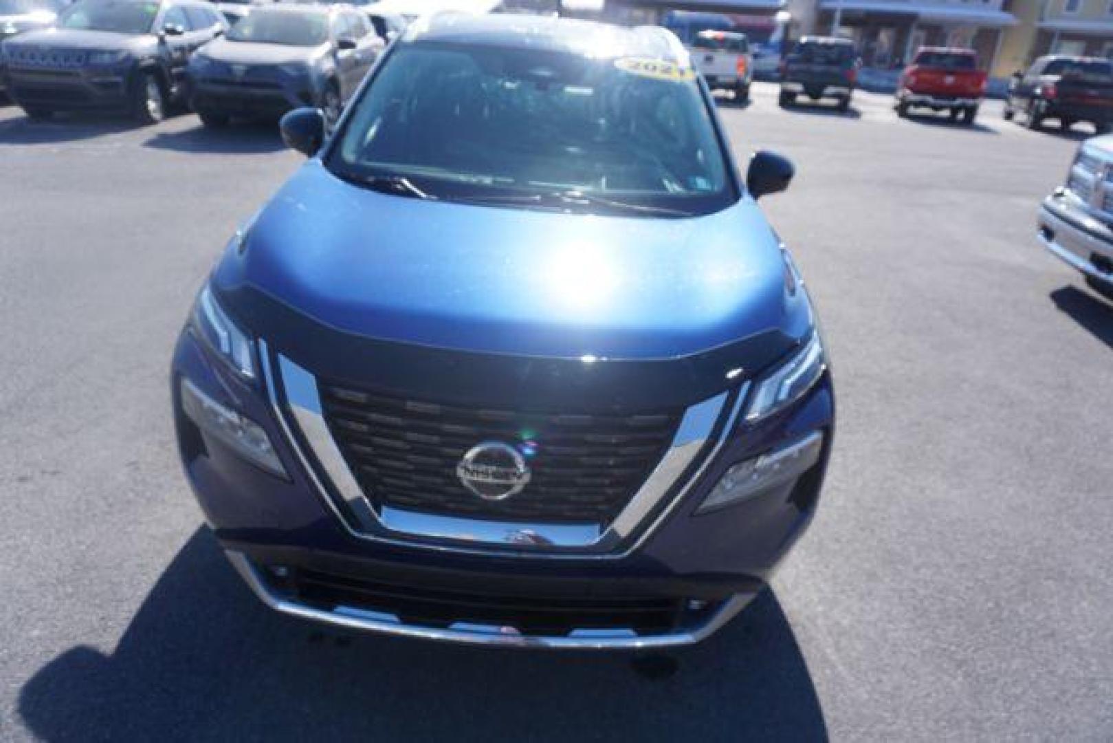 2021 CASPIAN BLUE METALLI NISSAN ROGUE PLATINUM (JN8AT3DDXMW) with an 2.5L I4 engine, CVT transmission, located at 312 Centre Ave, Schuylkill Haven, PA, 17972, (570) 593-5278, 40.638130, -76.177383- Photo#64
