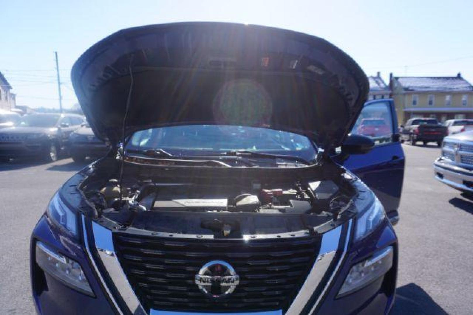2021 CASPIAN BLUE METALLI NISSAN ROGUE PLATINUM (JN8AT3DDXMW) with an 2.5L I4 engine, CVT transmission, located at 312 Centre Ave, Schuylkill Haven, PA, 17972, (570) 593-5278, 40.638130, -76.177383- Photo#65