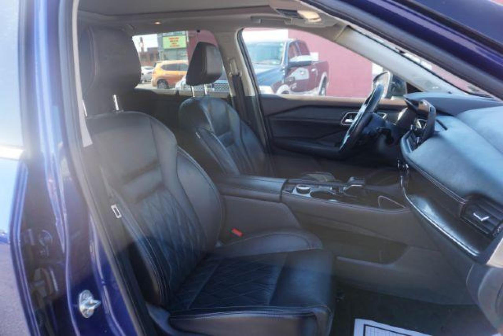 2021 CASPIAN BLUE METALLI NISSAN ROGUE PLATINUM (JN8AT3DDXMW) with an 2.5L I4 engine, CVT transmission, located at 312 Centre Ave, Schuylkill Haven, PA, 17972, (570) 593-5278, 40.638130, -76.177383- Photo#89
