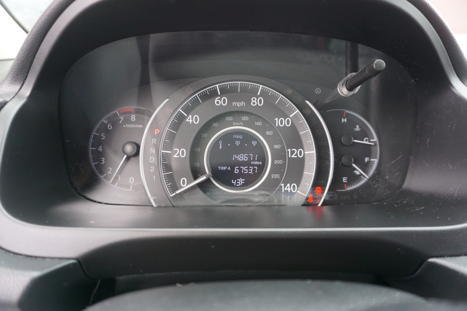 2013 Twilight Blue Metallic /Beige HONDA CR-V EX-L (2HKRM4H77DH) with an 2.4L I-4 DOHC engine, located at 312 Centre Ave, Schuylkill Haven, PA, 17972, (570) 593-5278, 40.638130, -76.177383 - Photo#25