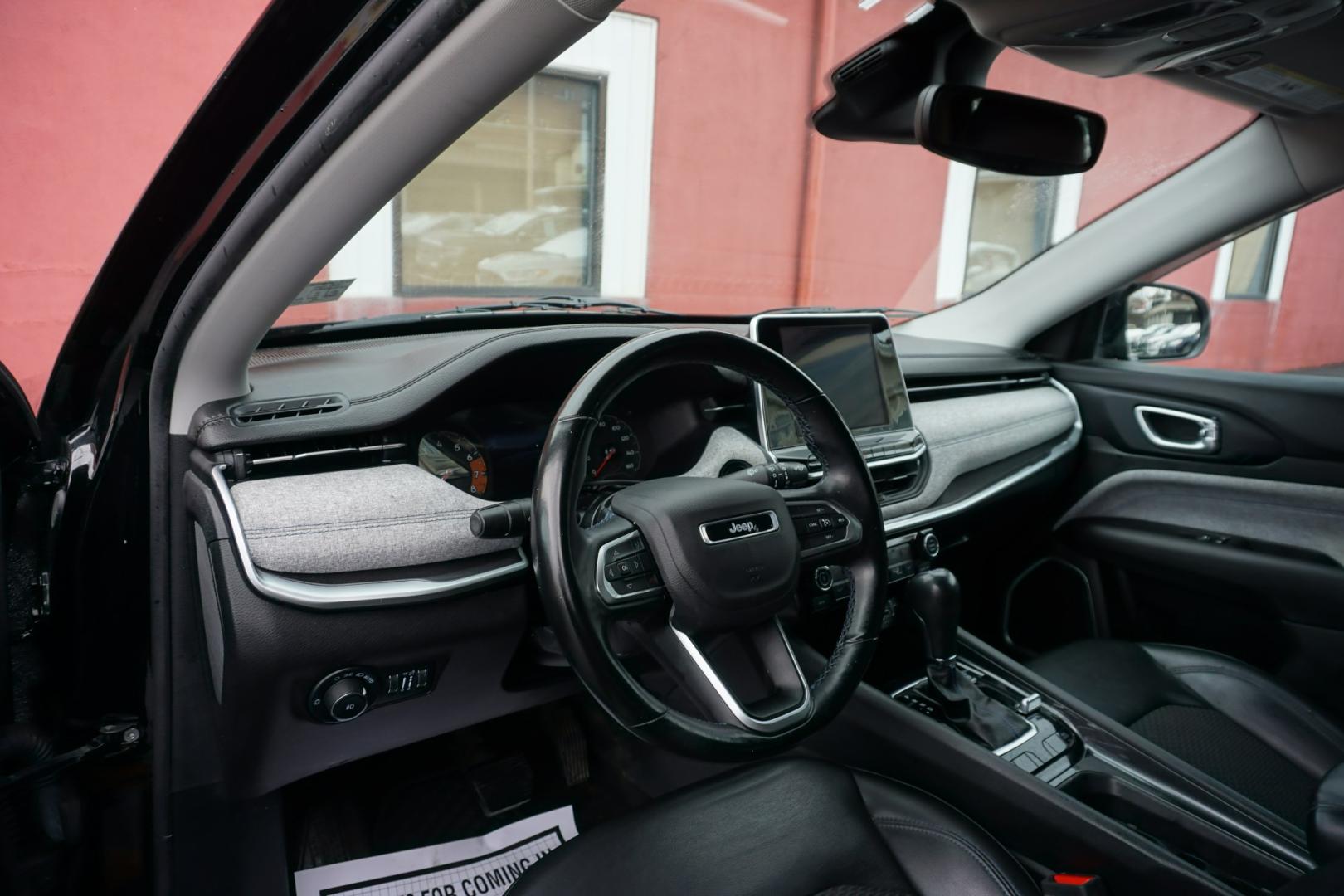 2022 Diamond Black Crystal Pearlcoat /Black JEEP COMPASS LATITUDE (3C4NJDBB5NT) with an MultiAir2 Tigershark 2.4L I-4 variable valve contr engine, located at 312 Centre Ave, Schuylkill Haven, PA, 17972, (570) 593-5278, 40.638130, -76.177383 - Photo#30