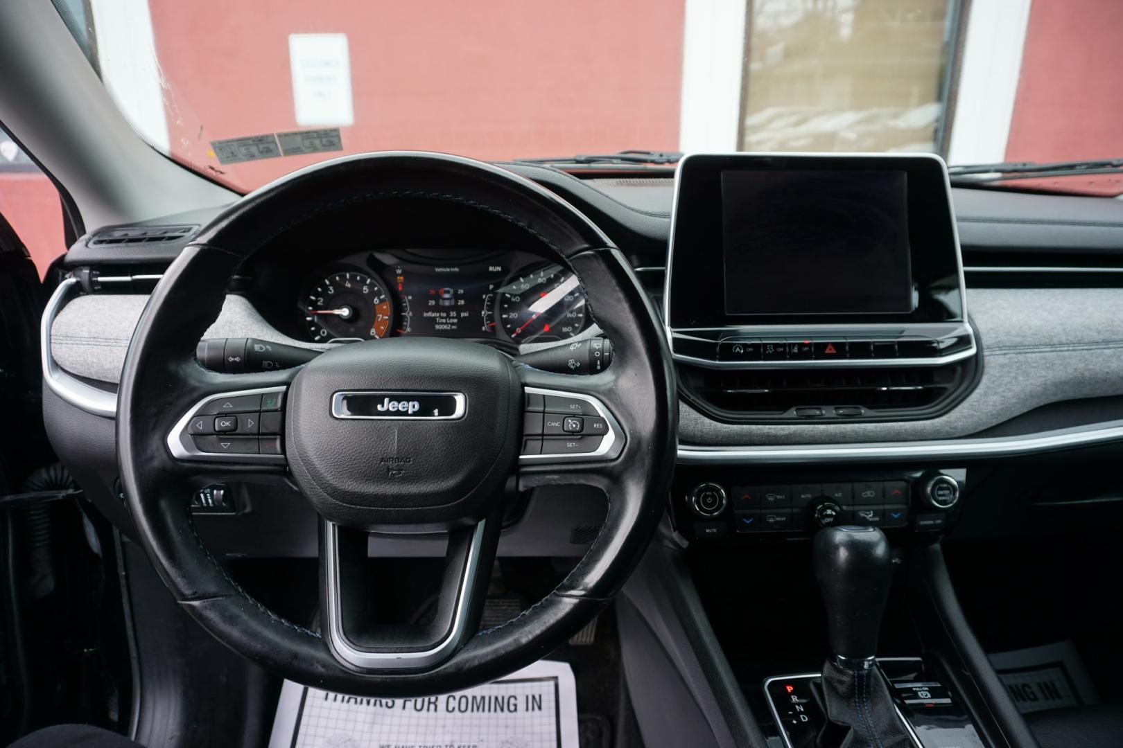 2022 Diamond Black Crystal Pearlcoat /Black JEEP COMPASS LATITUDE (3C4NJDBB5NT) with an MultiAir2 Tigershark 2.4L I-4 variable valve contr engine, located at 312 Centre Ave, Schuylkill Haven, PA, 17972, (570) 593-5278, 40.638130, -76.177383 - Photo#33
