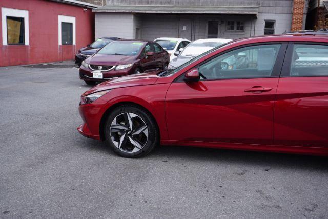 2023 Ultimate Red /Black Hyundai Elantra SEL (KMHLS4AG2PU) with an Nu 2L I-4 DOHC engine, located at 312 Centre Ave, Schuylkill Haven, PA, 17972, (570) 593-5278, 40.638130, -76.177383 - Photo#1