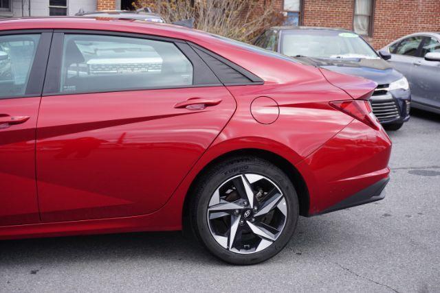 2023 Ultimate Red /Black Hyundai Elantra SEL (KMHLS4AG2PU) with an Nu 2L I-4 DOHC engine, located at 312 Centre Ave, Schuylkill Haven, PA, 17972, (570) 593-5278, 40.638130, -76.177383 - Photo#5
