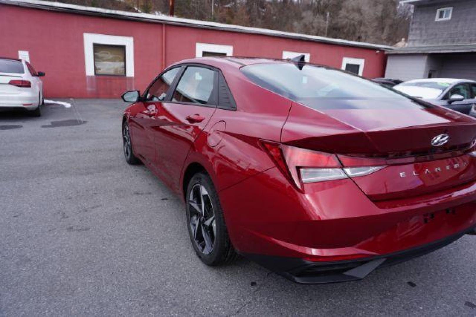 2023 Ultimate Red /Black Hyundai Elantra SEL (KMHLS4AG2PU) with an Nu 2L I-4 DOHC engine, located at 312 Centre Ave, Schuylkill Haven, PA, 17972, (570) 593-5278, 40.638130, -76.177383 - Photo#9