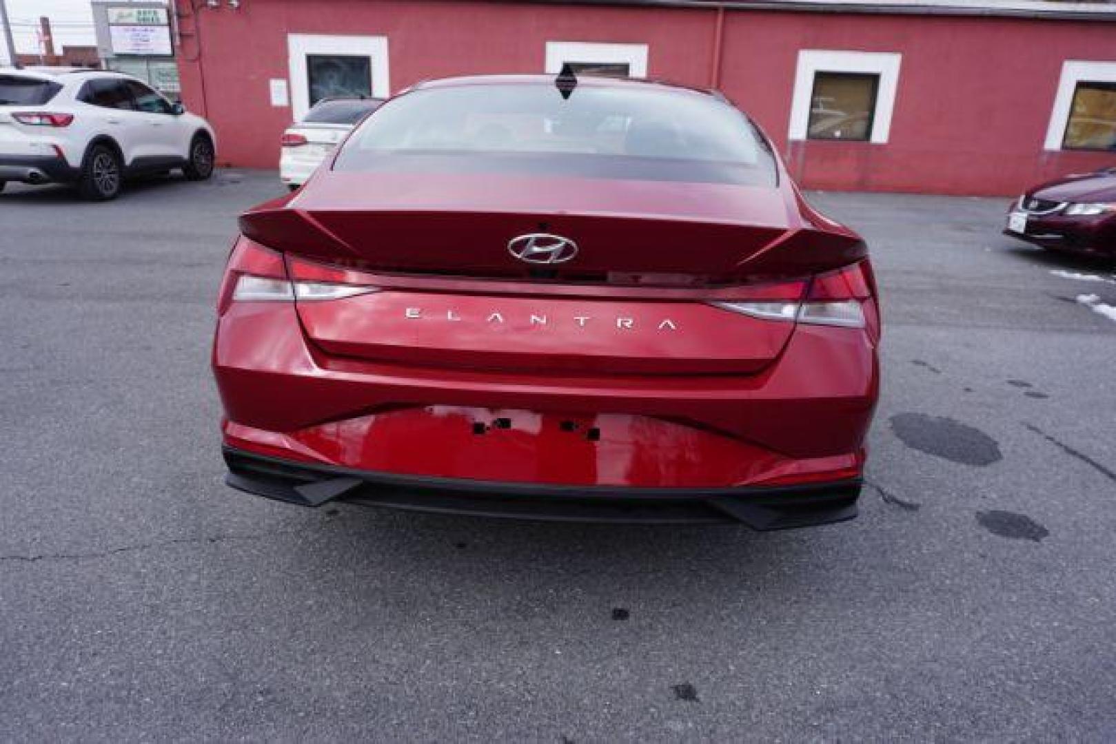 2023 Ultimate Red /Black Hyundai Elantra SEL (KMHLS4AG2PU) with an Nu 2L I-4 DOHC engine, located at 312 Centre Ave, Schuylkill Haven, PA, 17972, (570) 593-5278, 40.638130, -76.177383 - Photo#10
