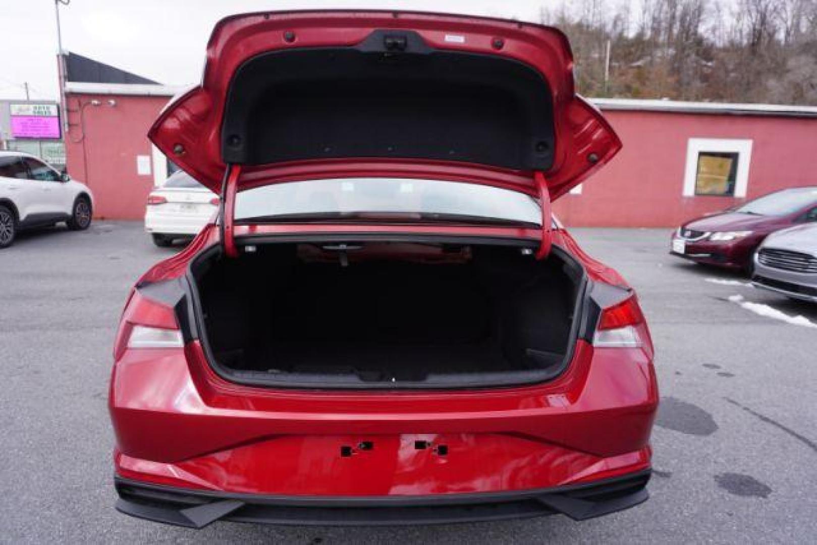 2023 Ultimate Red /Black Hyundai Elantra SEL (KMHLS4AG2PU) with an Nu 2L I-4 DOHC engine, located at 312 Centre Ave, Schuylkill Haven, PA, 17972, (570) 593-5278, 40.638130, -76.177383 - Photo#11