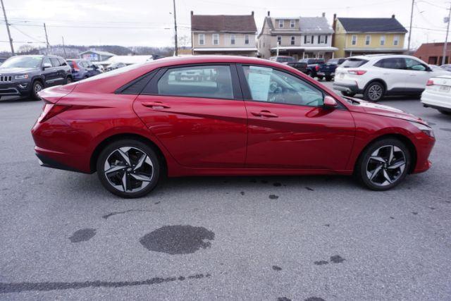 2023 Ultimate Red /Black Hyundai Elantra SEL (KMHLS4AG2PU) with an Nu 2L I-4 DOHC engine, located at 312 Centre Ave, Schuylkill Haven, PA, 17972, (570) 593-5278, 40.638130, -76.177383 - Photo#14