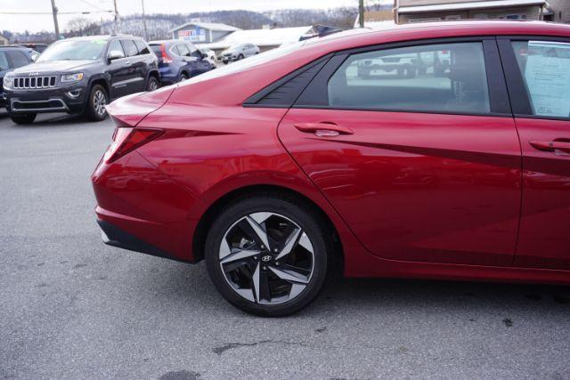 2023 Ultimate Red /Black Hyundai Elantra SEL (KMHLS4AG2PU) with an Nu 2L I-4 DOHC engine, located at 312 Centre Ave, Schuylkill Haven, PA, 17972, (570) 593-5278, 40.638130, -76.177383 - Photo#15