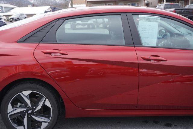 2023 Ultimate Red /Black Hyundai Elantra SEL (KMHLS4AG2PU) with an Nu 2L I-4 DOHC engine, located at 312 Centre Ave, Schuylkill Haven, PA, 17972, (570) 593-5278, 40.638130, -76.177383 - Photo#18