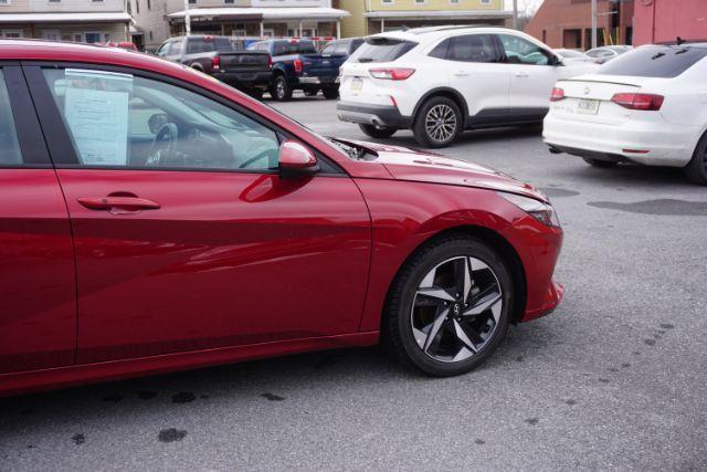 2023 Ultimate Red /Black Hyundai Elantra SEL (KMHLS4AG2PU) with an Nu 2L I-4 DOHC engine, located at 312 Centre Ave, Schuylkill Haven, PA, 17972, (570) 593-5278, 40.638130, -76.177383 - Photo#19