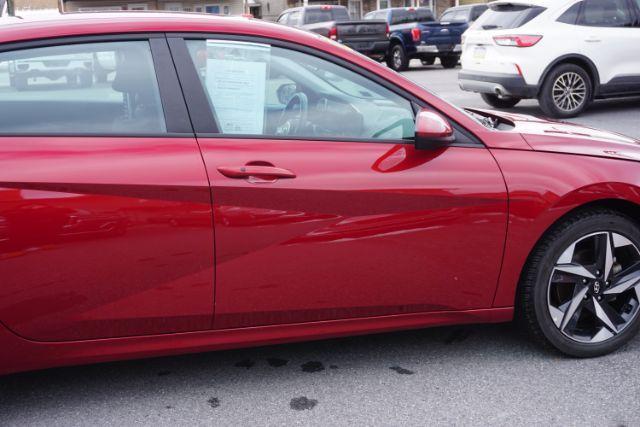 2023 Ultimate Red /Black Hyundai Elantra SEL (KMHLS4AG2PU) with an Nu 2L I-4 DOHC engine, located at 312 Centre Ave, Schuylkill Haven, PA, 17972, (570) 593-5278, 40.638130, -76.177383 - Photo#20