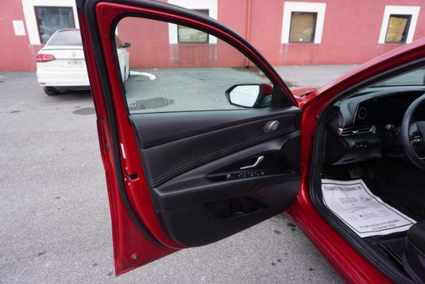 2023 Ultimate Red /Black Hyundai Elantra SEL (KMHLS4AG2PU) with an Nu 2L I-4 DOHC engine, located at 312 Centre Ave, Schuylkill Haven, PA, 17972, (570) 593-5278, 40.638130, -76.177383 - Photo#34