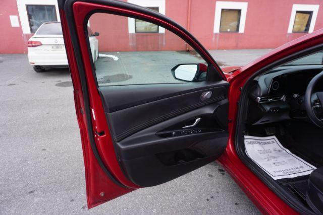 2023 Ultimate Red /Black Hyundai Elantra SEL (KMHLS4AG2PU) with an Nu 2L I-4 DOHC engine, located at 312 Centre Ave, Schuylkill Haven, PA, 17972, (570) 593-5278, 40.638130, -76.177383 - Photo#34