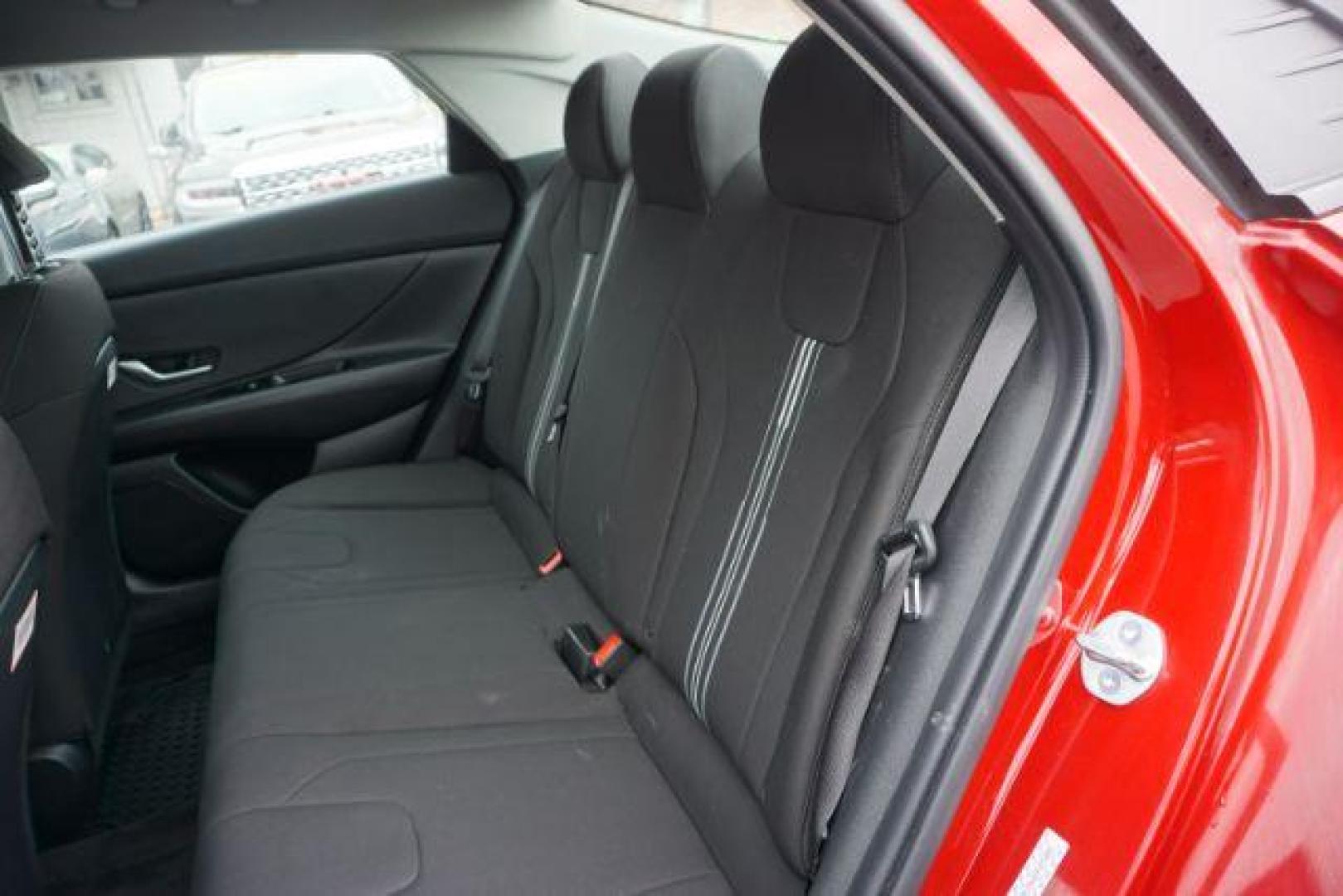 2023 Ultimate Red /Black Hyundai Elantra SEL (KMHLS4AG2PU) with an Nu 2L I-4 DOHC engine, located at 312 Centre Ave, Schuylkill Haven, PA, 17972, (570) 593-5278, 40.638130, -76.177383 - Photo#37