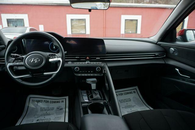 2023 Ultimate Red /Black Hyundai Elantra SEL (KMHLS4AG2PU) with an Nu 2L I-4 DOHC engine, located at 312 Centre Ave, Schuylkill Haven, PA, 17972, (570) 593-5278, 40.638130, -76.177383 - Photo#39