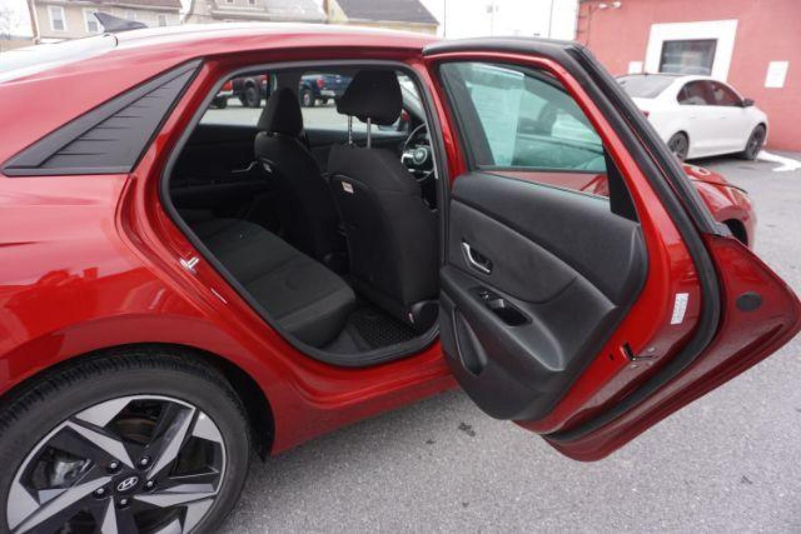 2023 Ultimate Red /Black Hyundai Elantra SEL (KMHLS4AG2PU) with an Nu 2L I-4 DOHC engine, located at 312 Centre Ave, Schuylkill Haven, PA, 17972, (570) 593-5278, 40.638130, -76.177383 - Photo#42