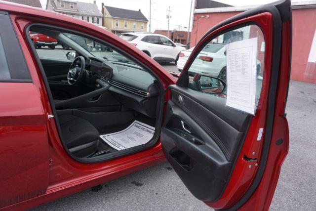 2023 Ultimate Red /Black Hyundai Elantra SEL (KMHLS4AG2PU) with an Nu 2L I-4 DOHC engine, located at 312 Centre Ave, Schuylkill Haven, PA, 17972, (570) 593-5278, 40.638130, -76.177383 - Photo#47