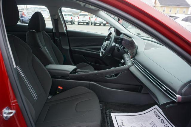 2023 Ultimate Red /Black Hyundai Elantra SEL (KMHLS4AG2PU) with an Nu 2L I-4 DOHC engine, located at 312 Centre Ave, Schuylkill Haven, PA, 17972, (570) 593-5278, 40.638130, -76.177383 - Photo#48