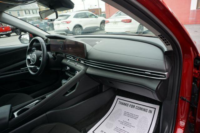 2023 Ultimate Red /Black Hyundai Elantra SEL (KMHLS4AG2PU) with an Nu 2L I-4 DOHC engine, located at 312 Centre Ave, Schuylkill Haven, PA, 17972, (570) 593-5278, 40.638130, -76.177383 - Photo#49
