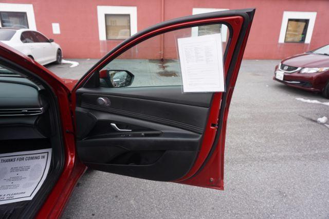2023 Ultimate Red /Black Hyundai Elantra SEL (KMHLS4AG2PU) with an Nu 2L I-4 DOHC engine, located at 312 Centre Ave, Schuylkill Haven, PA, 17972, (570) 593-5278, 40.638130, -76.177383 - Photo#51