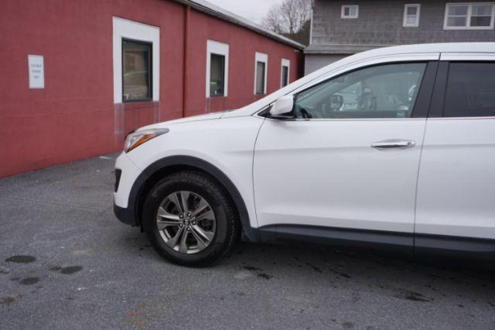 2014 Frost White Pearl /Gray Hyundai Santa Fe Sport 2.4L (5XYZTDLB5EG) with an Theta II 2.4L I-4 gasoline direct injection engine, located at 312 Centre Ave, Schuylkill Haven, PA, 17972, (570) 593-5278, 40.638130, -76.177383 - Photo#1