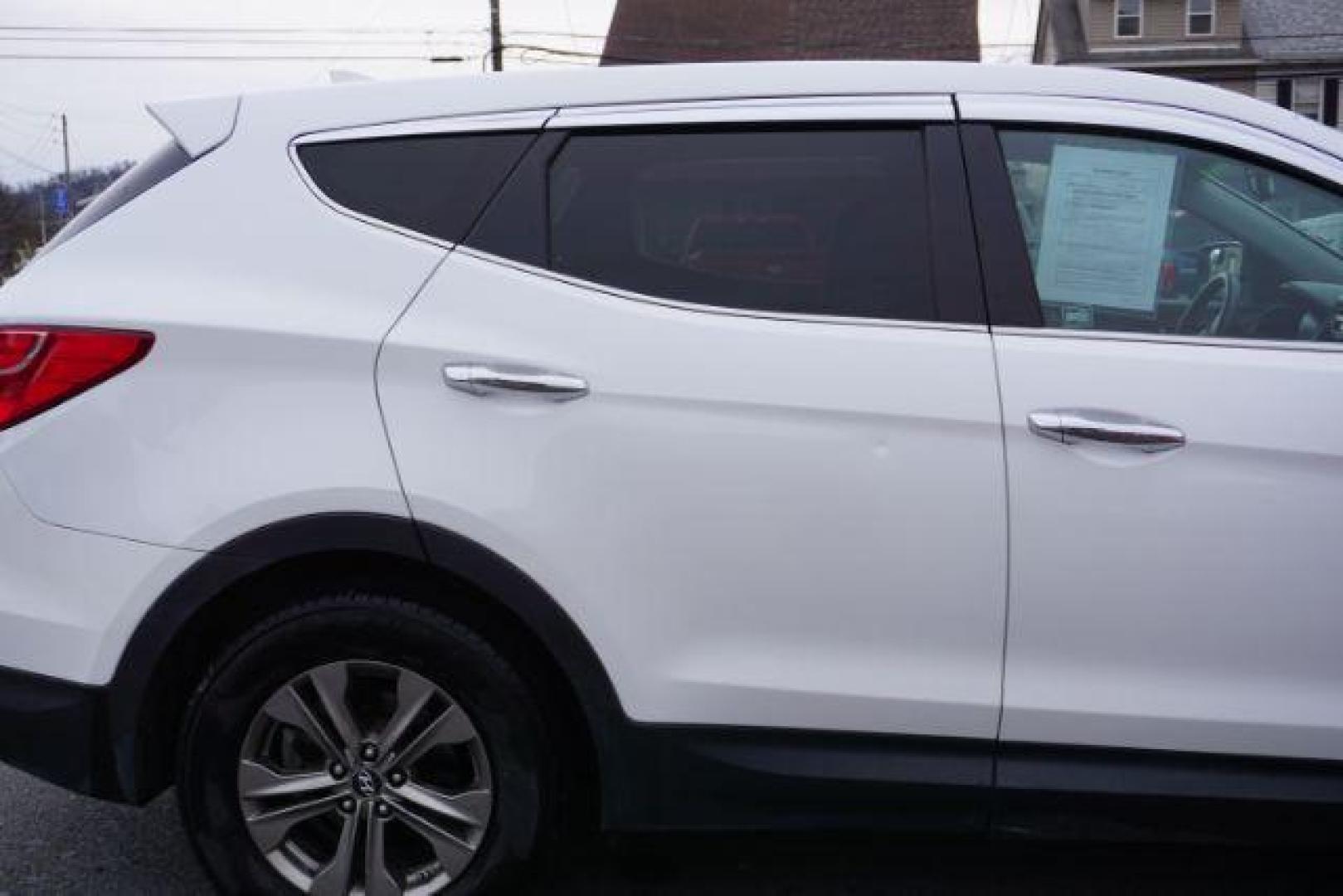 2014 Frost White Pearl /Gray Hyundai Santa Fe Sport 2.4L (5XYZTDLB5EG) with an Theta II 2.4L I-4 gasoline direct injection engine, located at 312 Centre Ave, Schuylkill Haven, PA, 17972, (570) 593-5278, 40.638130, -76.177383 - Photo#16