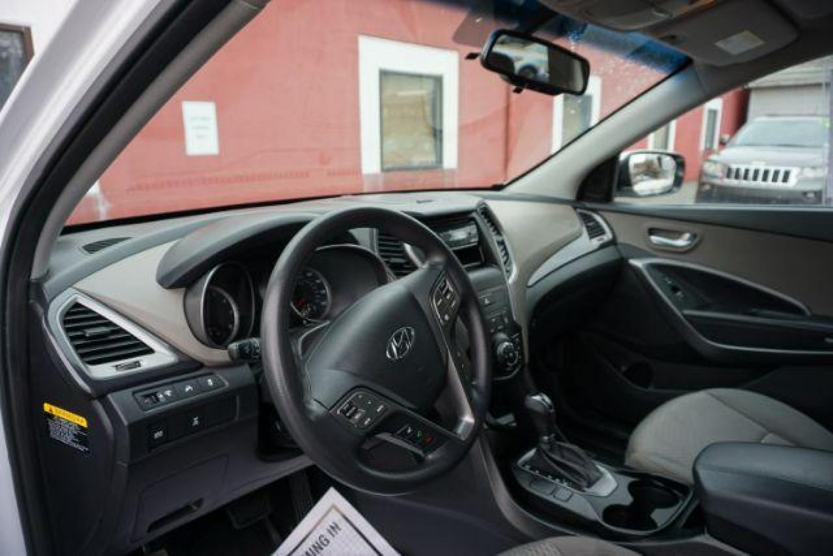2014 Frost White Pearl /Gray Hyundai Santa Fe Sport 2.4L (5XYZTDLB5EG) with an Theta II 2.4L I-4 gasoline direct injection engine, located at 312 Centre Ave, Schuylkill Haven, PA, 17972, (570) 593-5278, 40.638130, -76.177383 - Photo#30