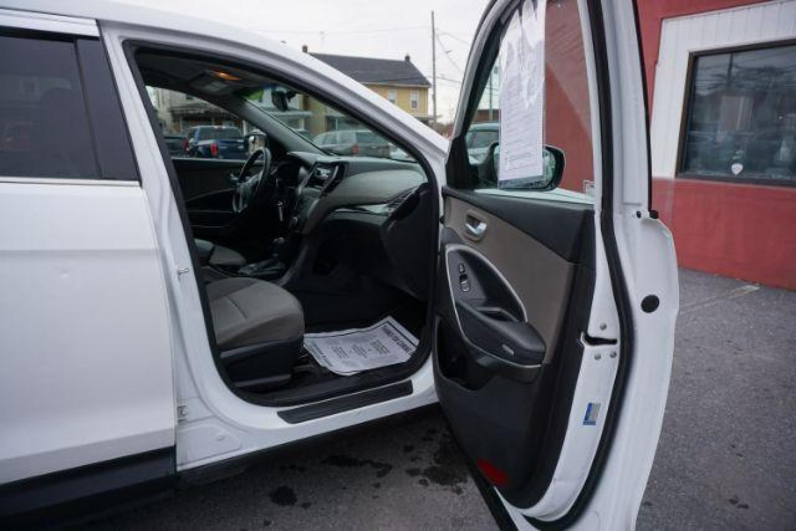 2014 Frost White Pearl /Gray Hyundai Santa Fe Sport 2.4L (5XYZTDLB5EG) with an Theta II 2.4L I-4 gasoline direct injection engine, located at 312 Centre Ave, Schuylkill Haven, PA, 17972, (570) 593-5278, 40.638130, -76.177383 - Photo#47