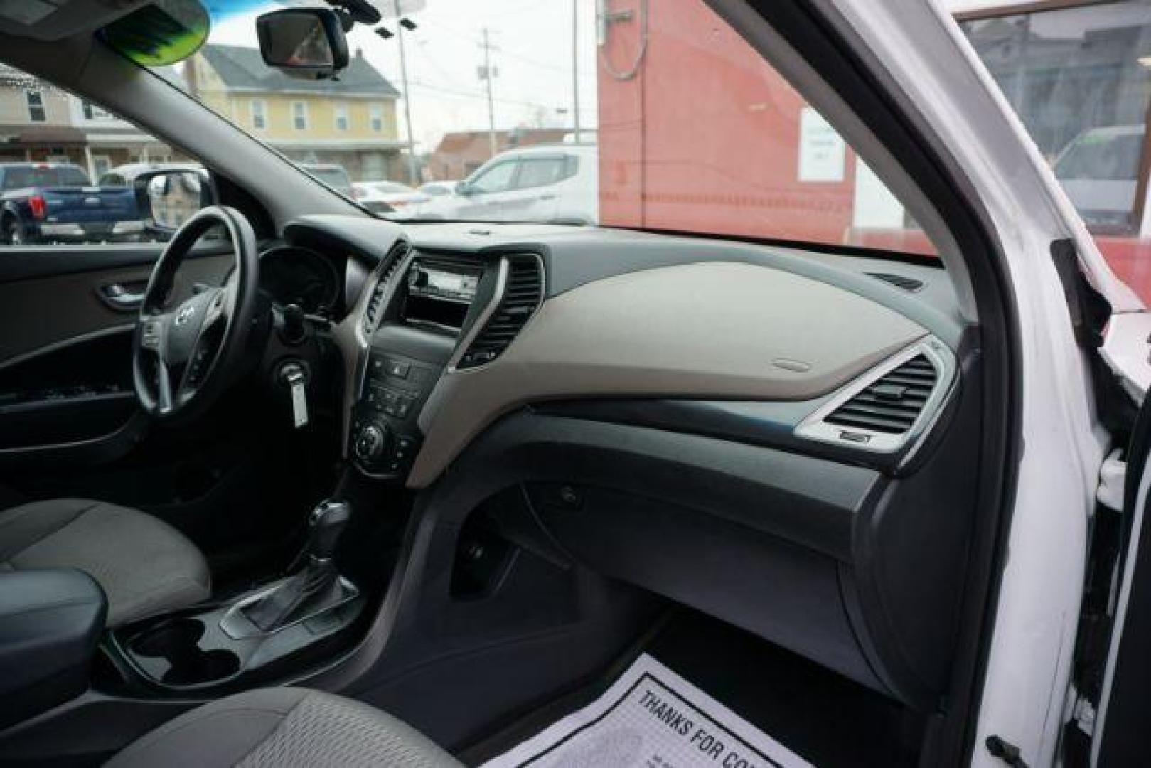 2014 Frost White Pearl /Gray Hyundai Santa Fe Sport 2.4L (5XYZTDLB5EG) with an Theta II 2.4L I-4 gasoline direct injection engine, located at 312 Centre Ave, Schuylkill Haven, PA, 17972, (570) 593-5278, 40.638130, -76.177383 - Photo#50
