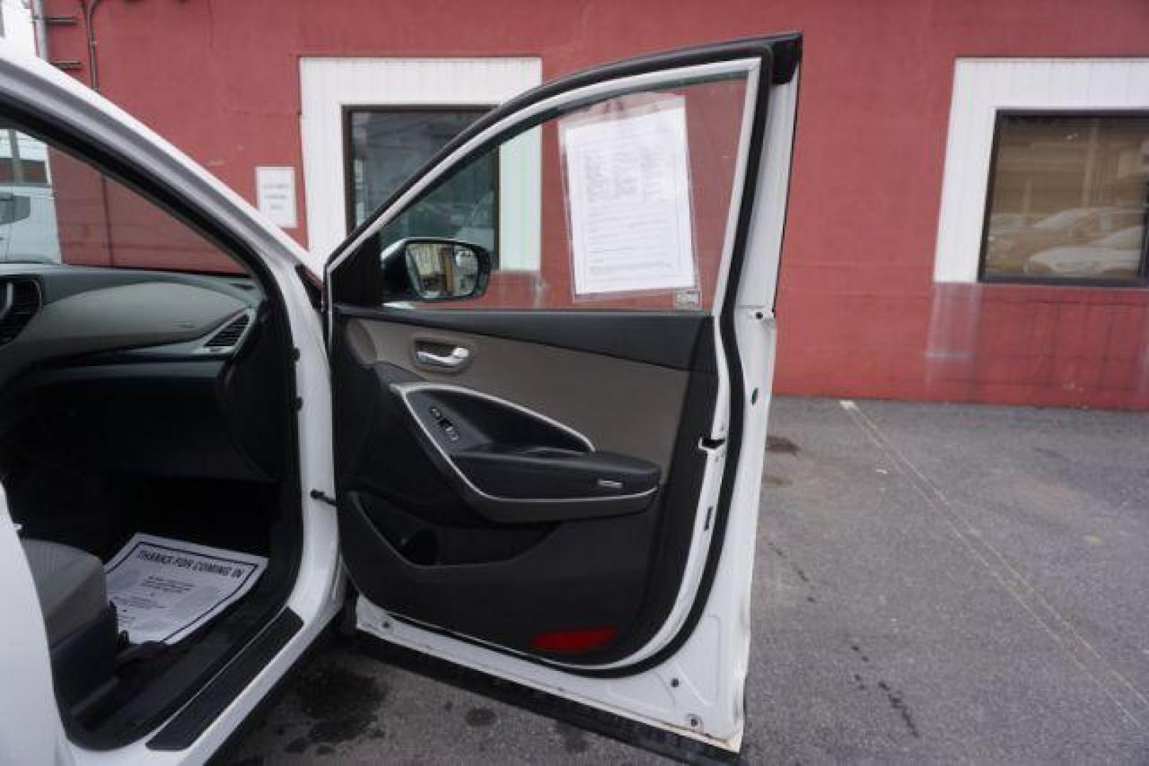 2014 Frost White Pearl /Gray Hyundai Santa Fe Sport 2.4L (5XYZTDLB5EG) with an Theta II 2.4L I-4 gasoline direct injection engine, located at 312 Centre Ave, Schuylkill Haven, PA, 17972, (570) 593-5278, 40.638130, -76.177383 - Photo#51