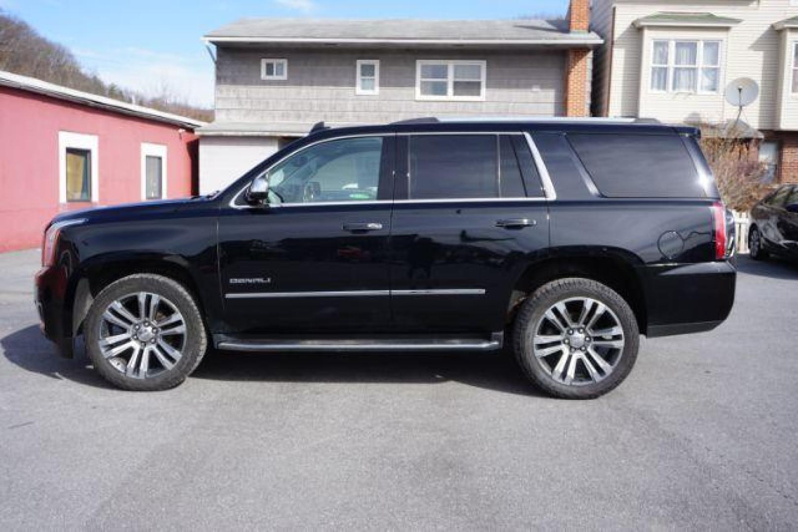 2019 Onyx Black /Jet Black GMC YUKON DENALI (1GKS2CKJ3KR) with an EcoTec3 6.2L V-8 gasoline direct injection engine, located at 312 Centre Ave, Schuylkill Haven, PA, 17972, (570) 593-5278, 40.638130, -76.177383- Photo#0