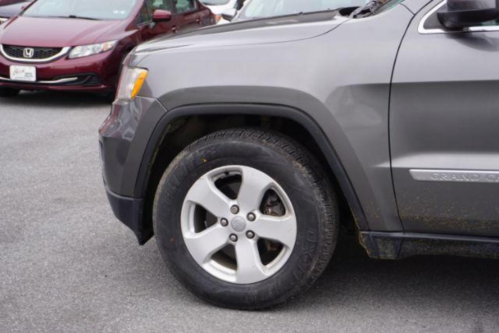 2012 Mineral Gray Metallic Clearcoat /Medium Graystone/Dark Graystone Jeep Grand Cherokee Laredo (1C4RJFAGXCC) , located at 312 Centre Ave, Schuylkill Haven, PA, 17972, (570) 593-5278, 40.638130, -76.177383 - Photo#2