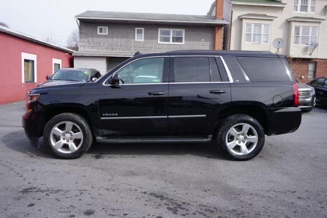 2015 Black /Cocoa/Dune Chevrolet Tahoe LT (1GNSKBKC3FR) with an EcoTec3 5.3L V-8 gasoline direct injection engine, located at 312 Centre Ave, Schuylkill Haven, PA, 17972, (570) 593-5278, 40.638130, -76.177383 - Photo#0